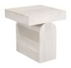 Kiel Side Table Whitewashed