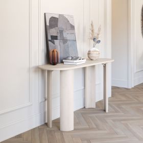 Risan Console Table Whitewashed