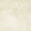 18" Natural Sheepskin Throw Pillow