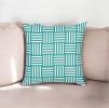 18"X18" Memphis Printed Decorative Throw Pillow Cover