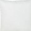 Set Of 2 Bright White Brushed Twill Decorative Throw Pillow Covers