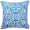 18"X 18" Blue Sky Scroll Decorative Throw Pillow Cover Printed