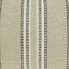 Oatmeal Stripe Weave Lumbar Throw Pillow