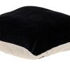 18" Black Velvet Throw Pillow