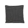 Super Black And White Check Throw Pillow