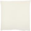 16" Ivory Cotton Throw Pillow