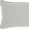 12" X 20" Periwinkle Cotton Throw Pillow