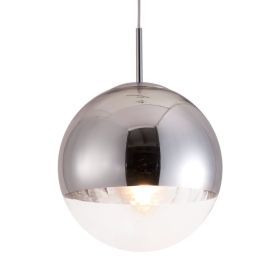 Silver Lantern Metal Dimmable Ceiling Light
