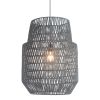 Gray Night Sky Zig Zag Ceiling Lamp