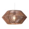 Brown Dashy Ceiling Lamp