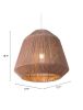Brush Natural Ceiling Lamp