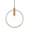 Gold Ring Metal Dimmable Chandelier