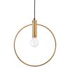 Gold Ring Metal Dimmable Chandelier