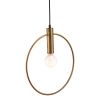 Gold Ring Metal Dimmable Chandelier