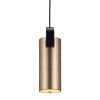 Gold Deco Cylinder Ceiling Lamp