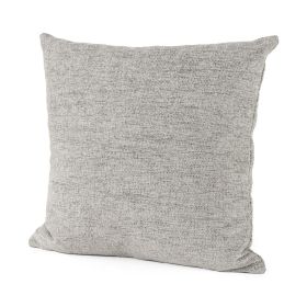 18" Gray Linen Throw Pillow Cover