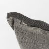 Light And Dark Gray Lumbar Throw Pillow Cover