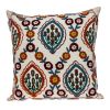 18" MULTICOLOR Cotton Blend Throw Pillow