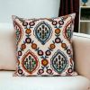 18" MULTICOLOR Cotton Blend Throw Pillow