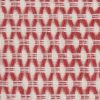 Red Ivory Scaled Diamond Pattern Throw Pillow