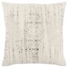 20 X 20 Natural Zippered 100% Cotton Throw Pillow