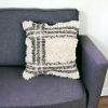 20" Natural Cotton Throw Pillow