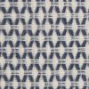Indigo Ivory Scaled Diamond Pattern Throw Pillow