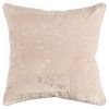 20" Blush Cotton Throw Pillow