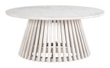 Mazara Coffee Table White & Whitewashed
