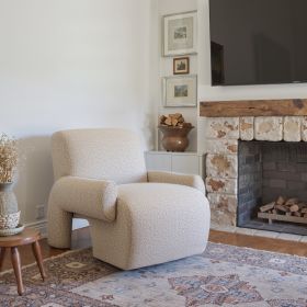 Rura Accent Chair Heathered Beige