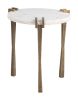 Rench Side Table White