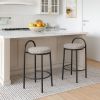 Sisal Counter Stool Beige Tweed