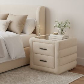 Soffice Nightstand Beige
