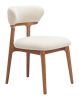 Cedar Dining Chair White & Walnut
