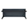 Solid Wood Entryway Accent Bench in Black Finish