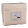 King size 4-Piece Sheet Set in Beige Cream Brushed Microfiber