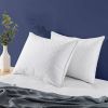 Set of 2 Machine Washable Down Feather Blend Pillow in King size