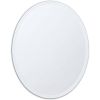Oval Frameless 36-inch Beveled Bathroom Bedroom Living Room Vanity Wall Mirror