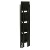 Black 4-Tier Shelf Folding Shelving Unit Bookcase Storage Shelves Tower