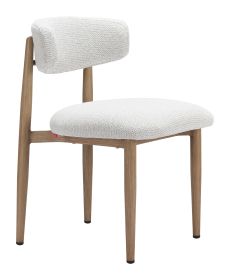 Bege Dining Chair White