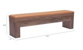 Bonker Storage Bench Brown