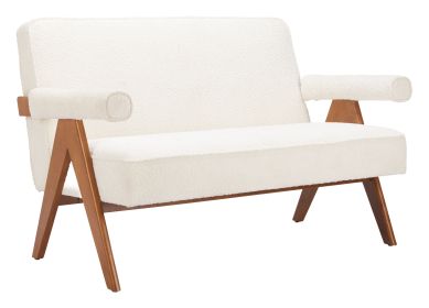Encanto Loveseat Ivory