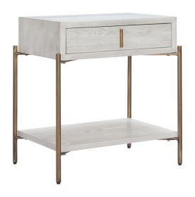 Yoru Side Table Oak White