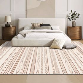 350g imitation cashmere +800 washed back carpet, beige 5X7