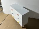 Kids 3 Drawer Dresser, Baby Nightstand for Bedroom, Storage Cabinet for Toddler Child for Living Room, Toddler Room, Nursery, Closet
