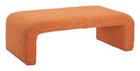 Nendo Bench Abstract Orange