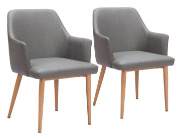 Wisom Dining Chair Gray