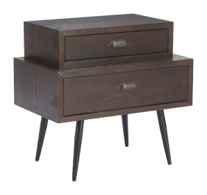 Mechy Side Table Brown