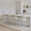 Zeal Counter Stool Light Gray & Beige