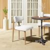 Bege Dining Chair White